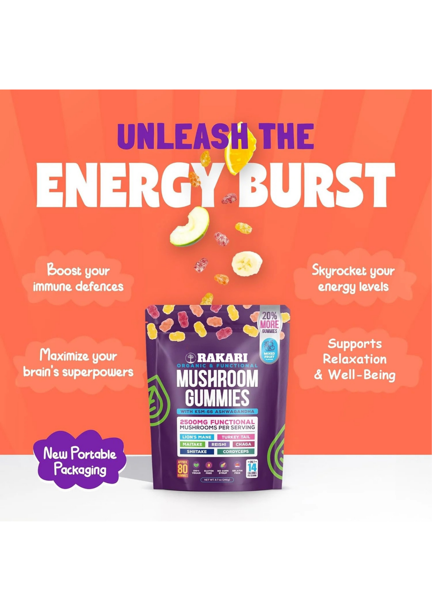 Rakari Mushroom Gummies