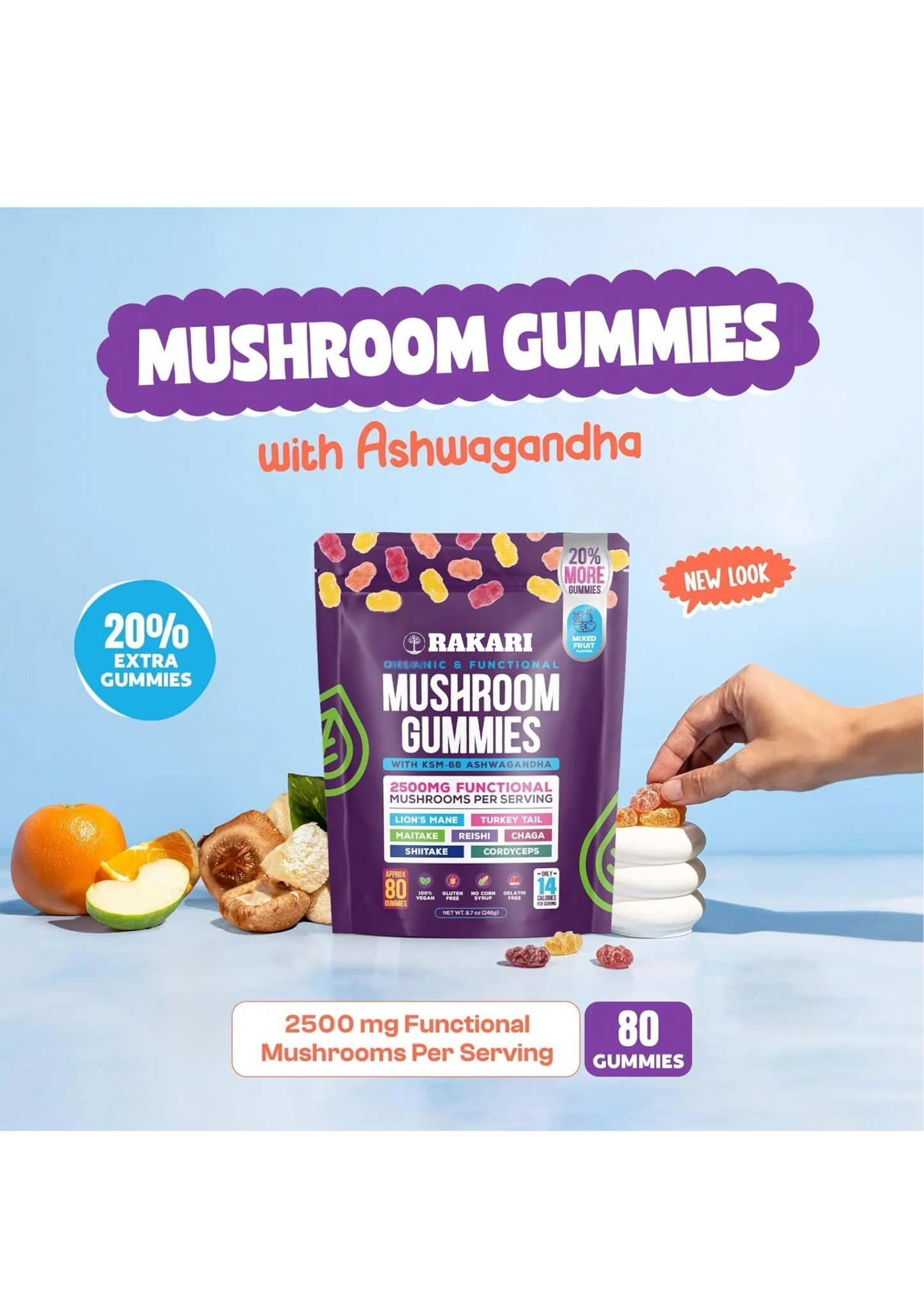 Rakari Mushroom Gummies